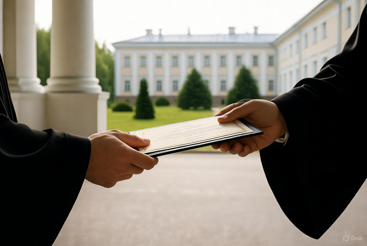 Дипломы колледжа, техникума, среднее образование